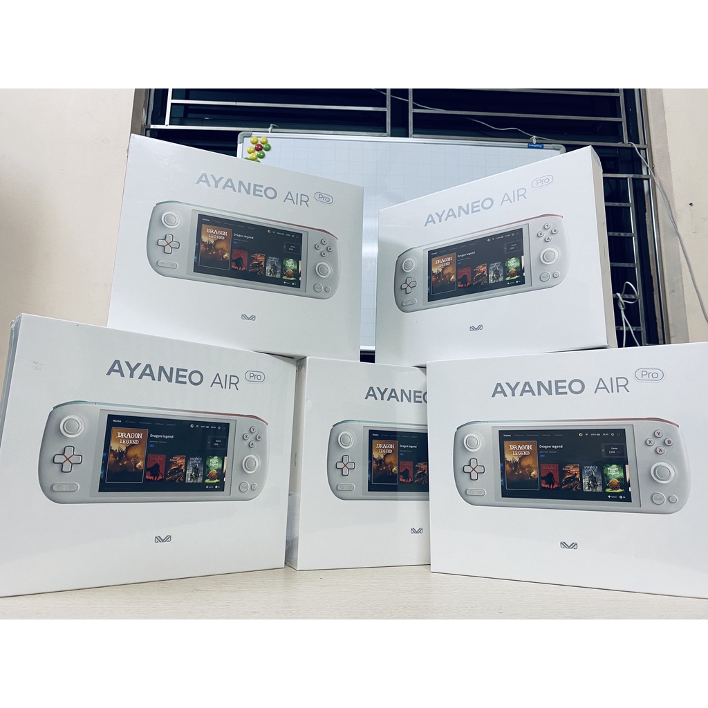 Máy chơi game cầm tay| máy tính PC| Aya neo Air pro Ryzen 5-5560U 512gb-16gb new seal bảo hành 3 tháng