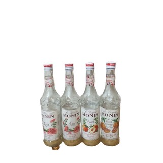 Vỏ chai thủy tinh decor trang trí monin dung tích 700ml sản xuất tại pháp