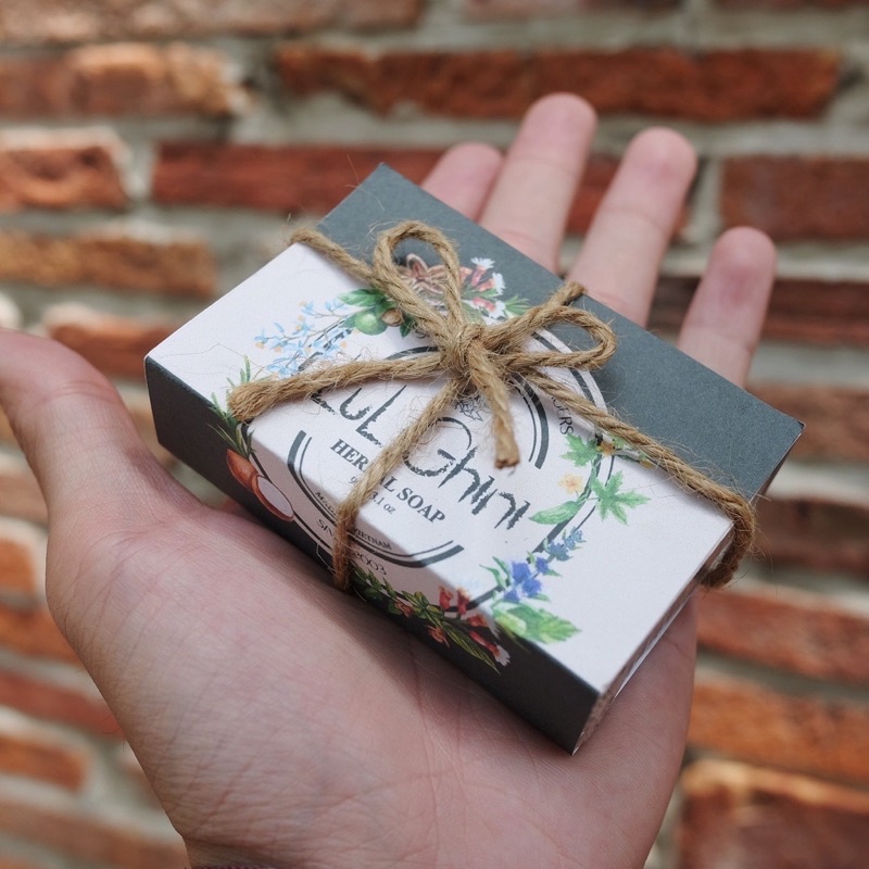 Herbal Cleanser Lulighini - Xà bông rửa mặt giảm mụn