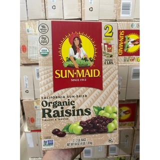 Nho khô Sunmaid Mỹ Mùa Mới hộp 1.8kg[2024]