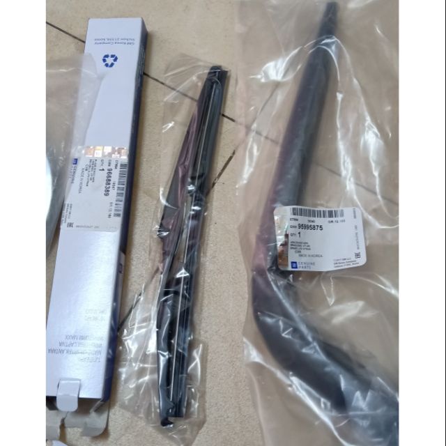 Bộ cần chổi gạt mưa sau xe chervolet spark 2012-2018(matiz 4) chính hãng