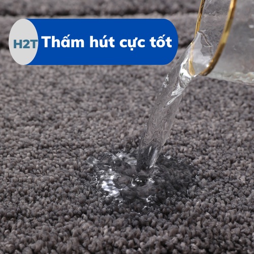 Thảm lau chân, thảm decor [Siêu thấm hút] sợi bông cotton 100% siêu mềm mại-2 kích thước 40x60/40x120cm