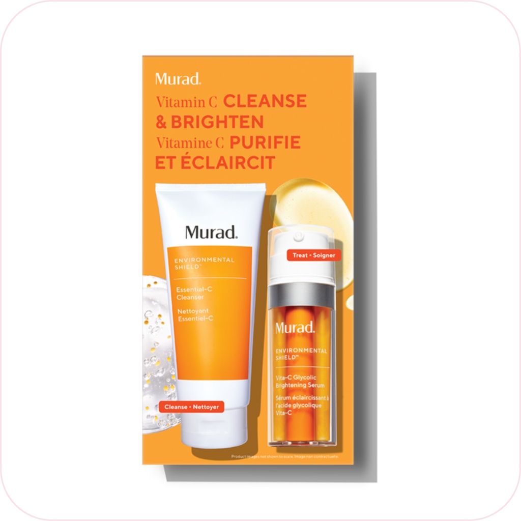 Set dưỡng da MuRad VITAMIN C CLEANSE & BRIGHTEN VALUE SET