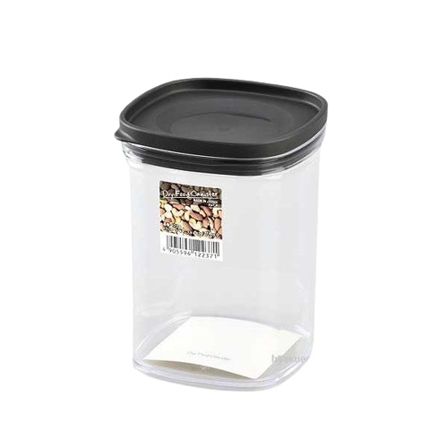 [Hỏa Tốc HN] Hộp đựng thực phẩm khô Canister 520ml nắp ( trắng , đen ) nội địa Nhật Bản