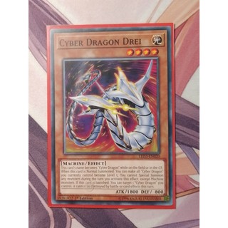 Thẻ bài yugioh: cyber dragon drei sdcs-en020