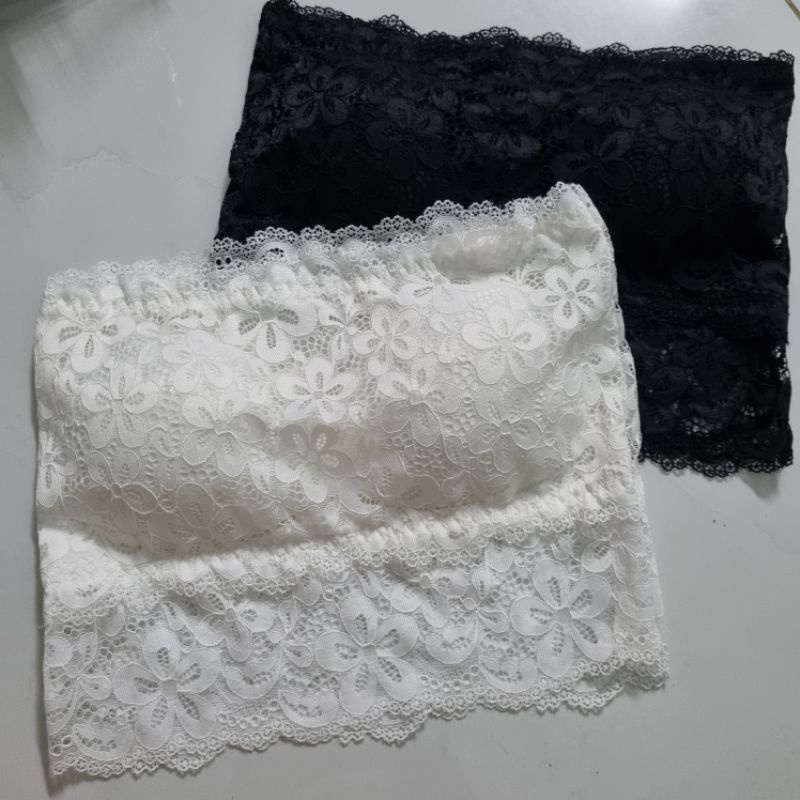 🔴Áo ống 0159 nguyên bảng ngang không gài bra quây ngực không dây ống ren