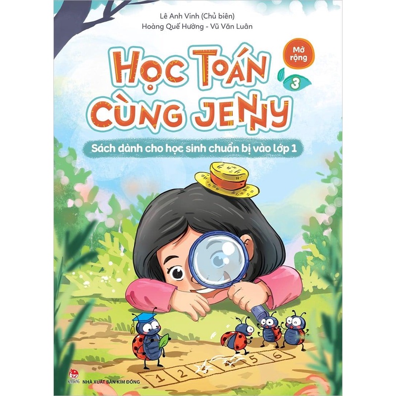 Sách - Combo 4 cuốn học Toán cùng Jenny - Dành cho học sinh chuẩn bị vào lớp 1 - Kim Đồng