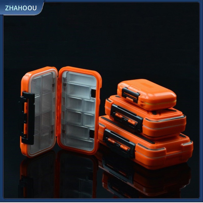 ☃Nhà☃ Hộp Nhựa Đựng Mồi Câu Cá Chống Sốc Tiện Lợi