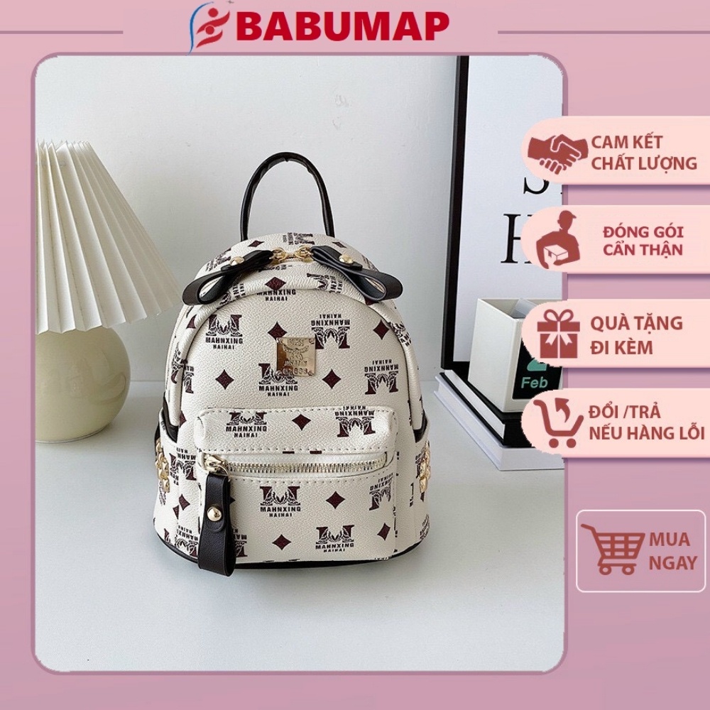 Balo Nữ mini giá rẻ Thời Trang Đi Chơi Dự Tiệc Phong Cách Hàng Hiệu Cao Cấp lotiba - BL012