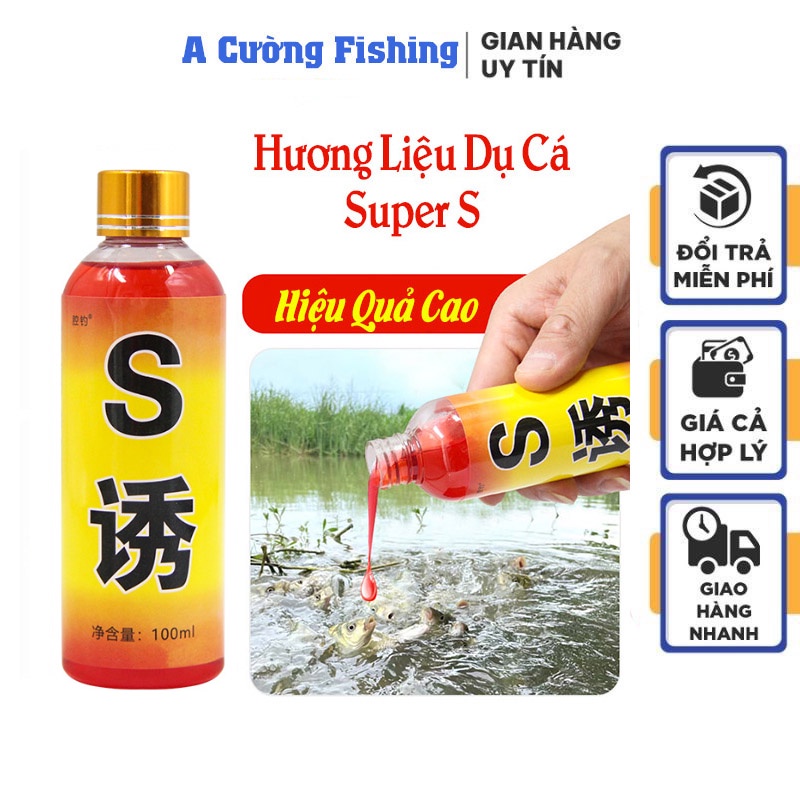 Tinh Mùi Dụ Cá Super S - Bán Chạy Nhất Trung Quốc
