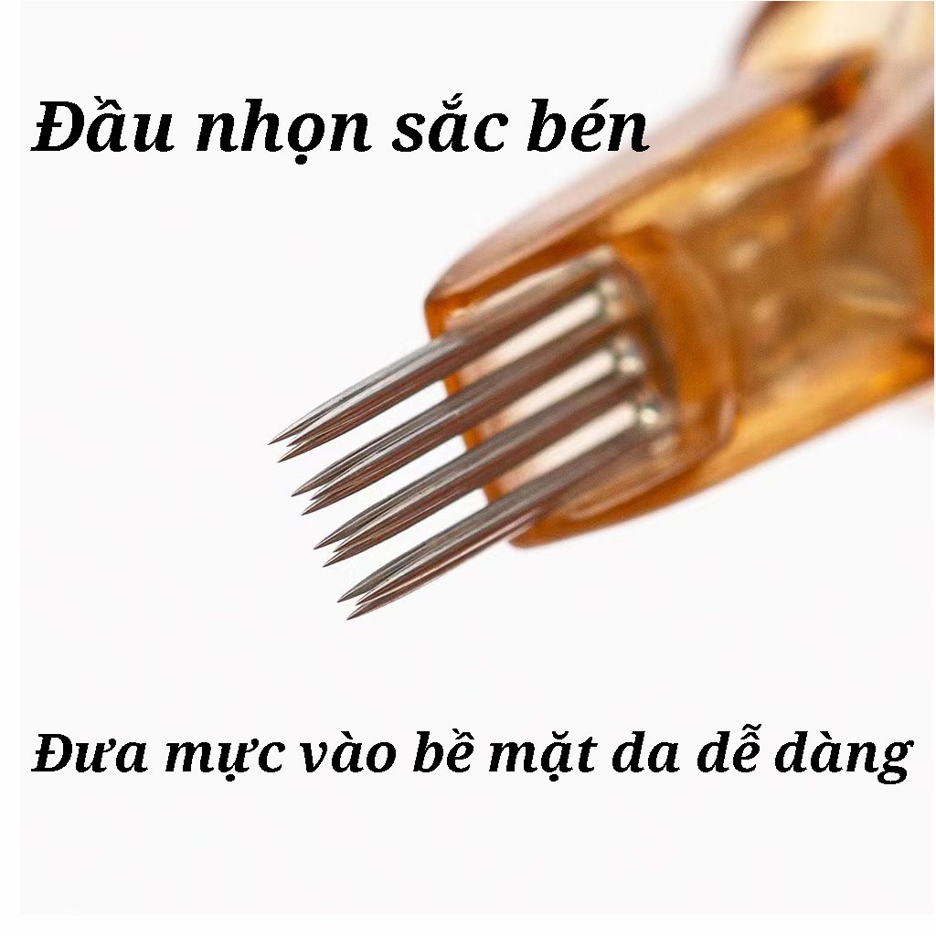 Kim xăm máy pen EZ V SELECT đầu đạn phun xăm thẩm mỹ tattoo size nhỏ