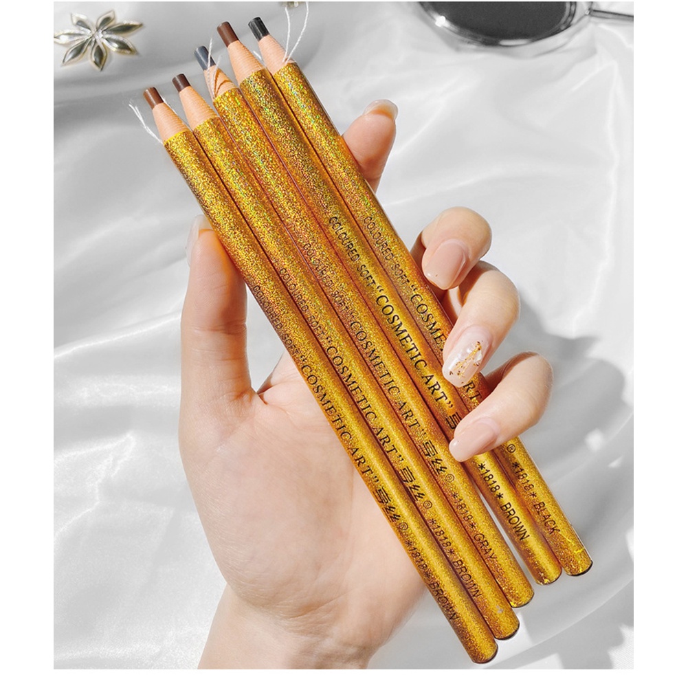 Còn Hàng Hengsi Laser Kéo-Dòng Bút Chì Kẻ Lông Mày Nữ Chống Thấm Nước Và Mồ Hôi Lâu Không Dễ Dàng để Decolorize Nghệ Sĩ Trang Điểm Cá Tuyết