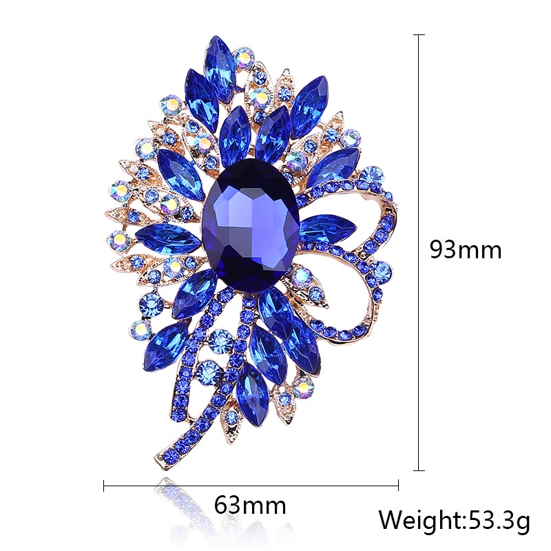 Ghim Cài Áo Đính Pha Lê Sang Trọng Cho Nữ