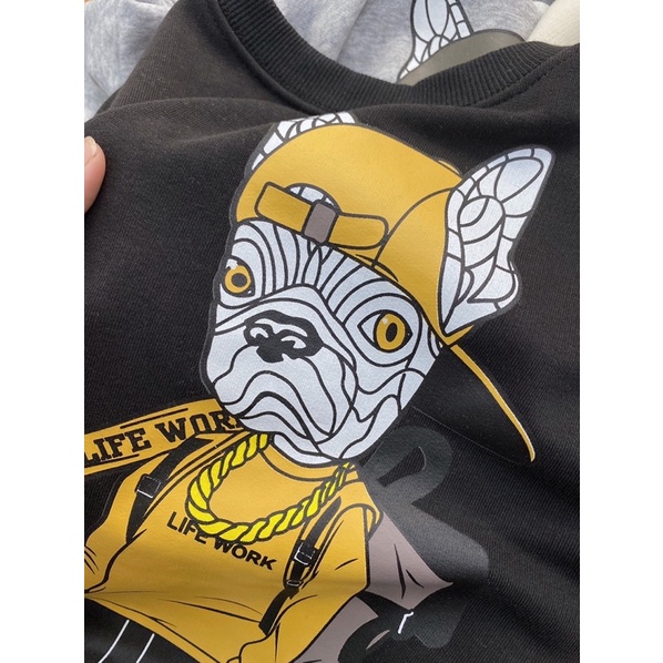 Áo nỉ chó Unisex