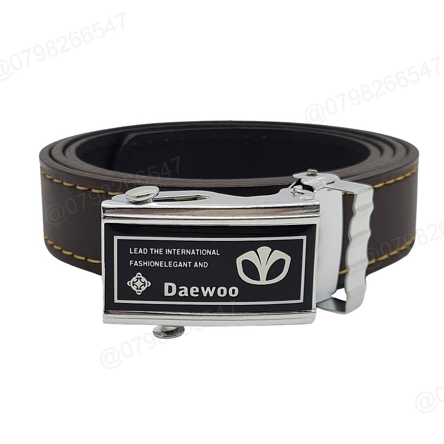 Dây nịt cho bé trai giá rẻ DHM-256 | Đầu khoá con lăn bản nhỏ 2.3cm - Giao logo ngẫu nhiên | Bảo hành 12 tháng