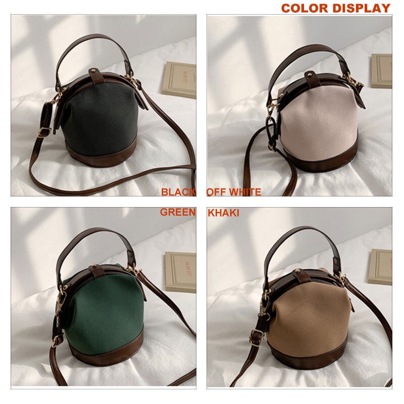 MISCHA Túi Xách Nữ Đeo Vai Thời Trang Phong Cách Hàn Quốc