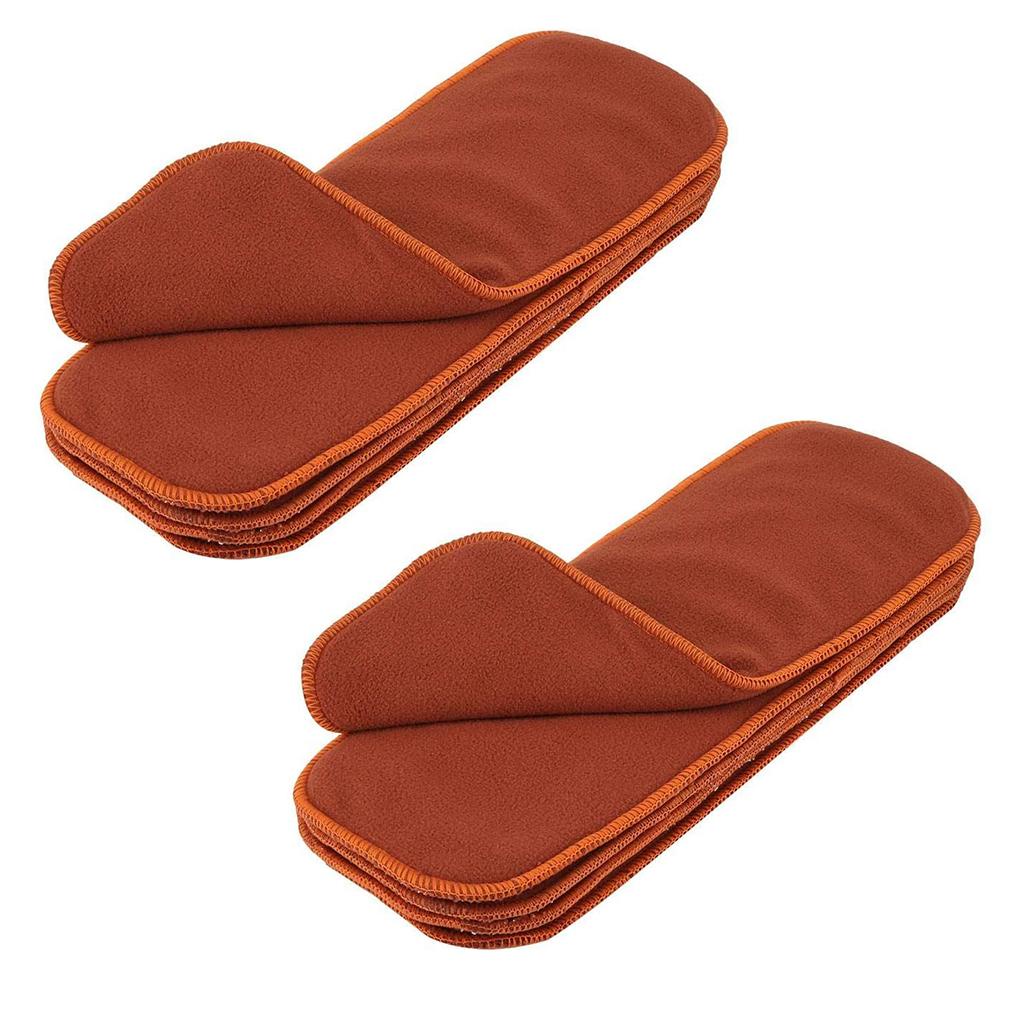 Set 10 Tã Vải Sợi Nhỏ Thay Thế Có Thể Giặt Sạch Và Tái Sử Dụng Cho Bé