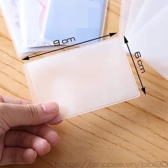 Bọc bảo vệ thẻ căn cước chống trầy  card atm, bằng lái, card visit, driver license, thẻ sinh viên