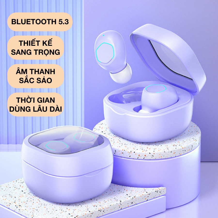 Tai Nghe Nhét Tai Không Dây M21 Bluetooth 5.3 TWS Chống Ồn Cảm Ứng Dùng Cho IOS Android- LinkeeTech