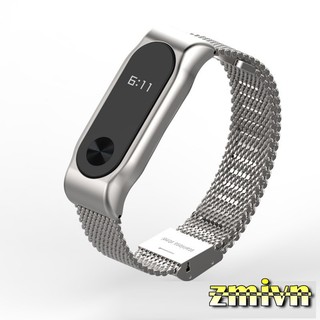 Dây đeo kim loại cho Xiaomi miband 2