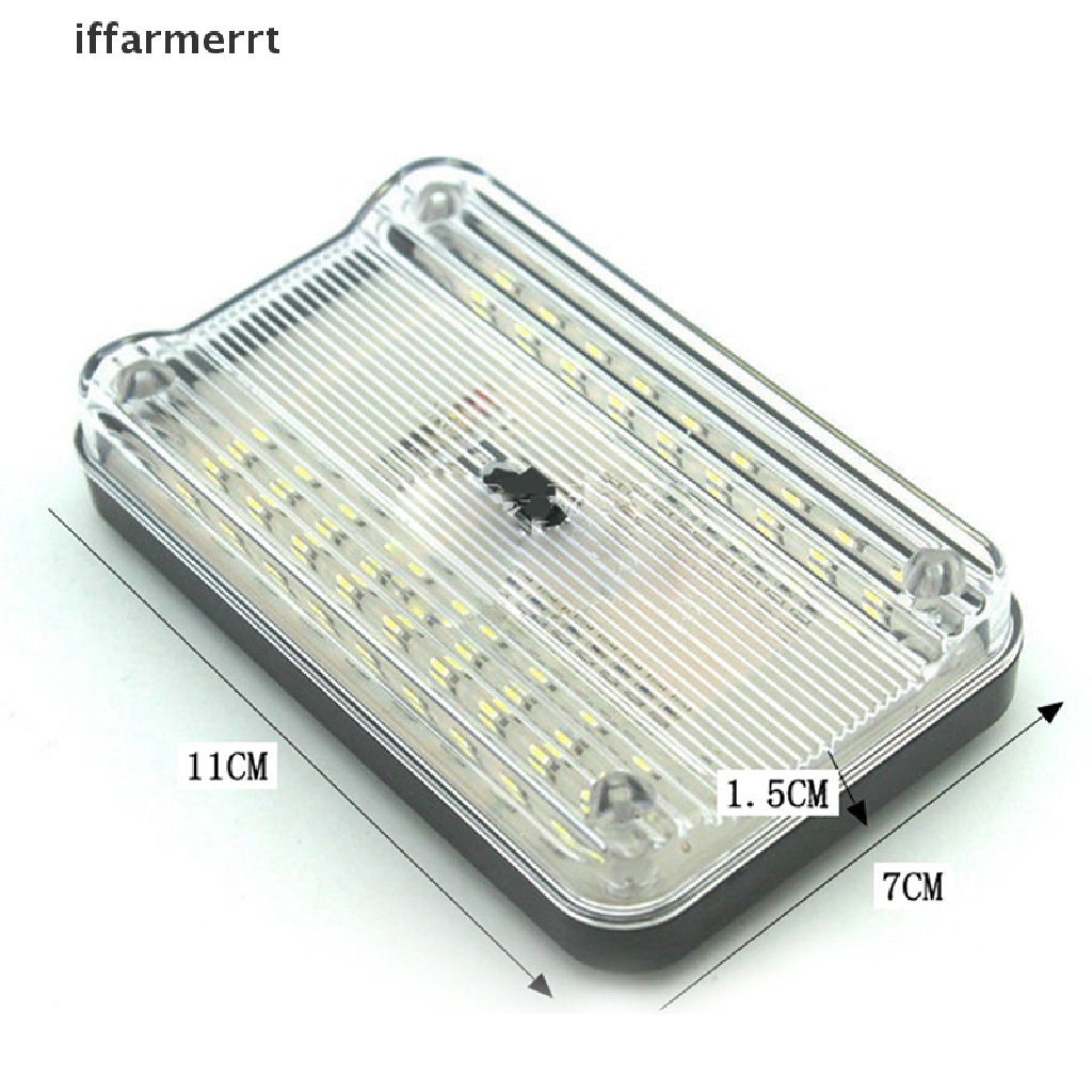 Đèn LED 12V 36 Bóng Gắn Trần Xe Hơi Trang Trí Nội Thất