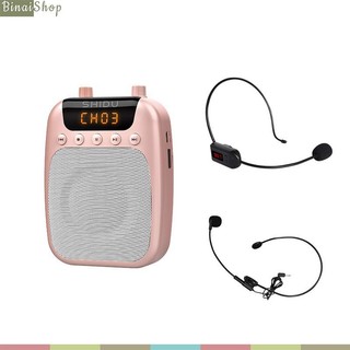 SHIDU SD-S358 (2022) - Máy Trợ Giảng 12W, Bluetooth, FM, TF Card, Pin 2500mAh - Máy Trợ Giảng Không Dây