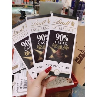 Socola lindt 90% 100g hàng pháp xt