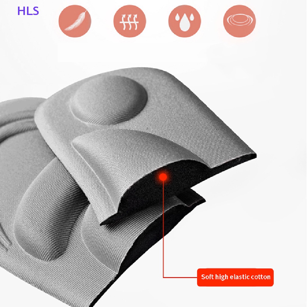 Set 2 Miếng Lót Giày Giảm Đau 4D Bằng Cao Su Non Mềm Mại