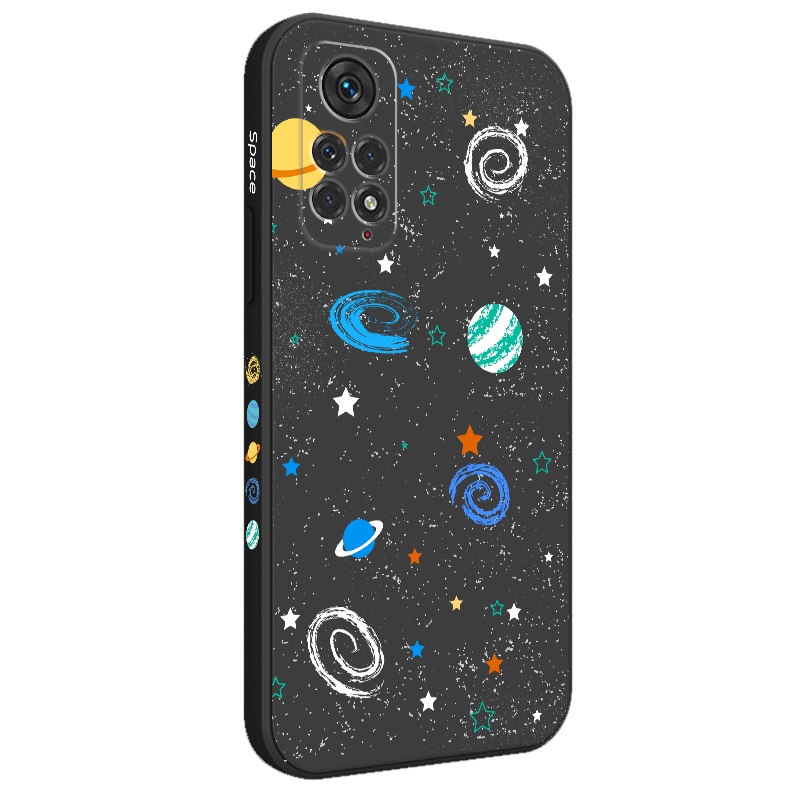 Ốp Điện Thoại Họa Tiết Vũ Trụ Sáng Tạo Cho Xiaomi Redmi Note 11 11S 11T Pro Plus + 4G 5G