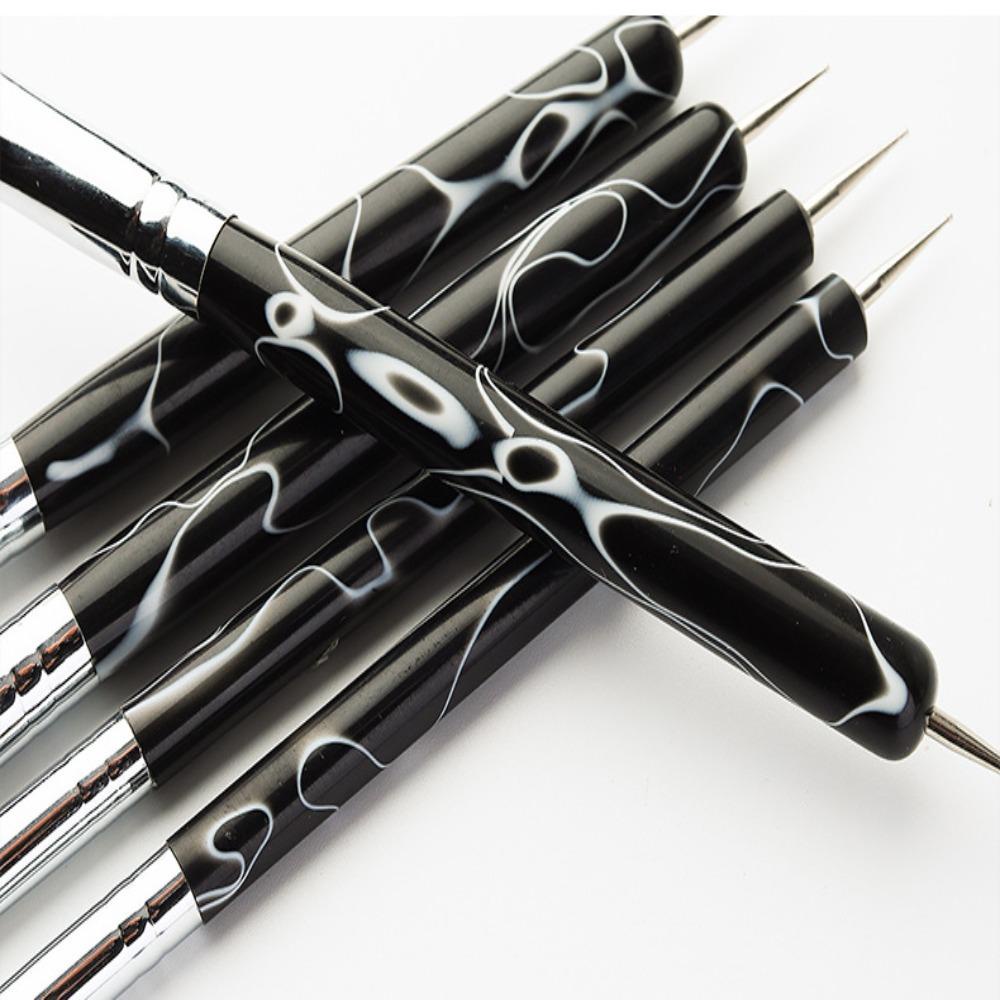 Eutus Cọ Vẽ Móng Tay Gel UV Acrylic Chấm Bi