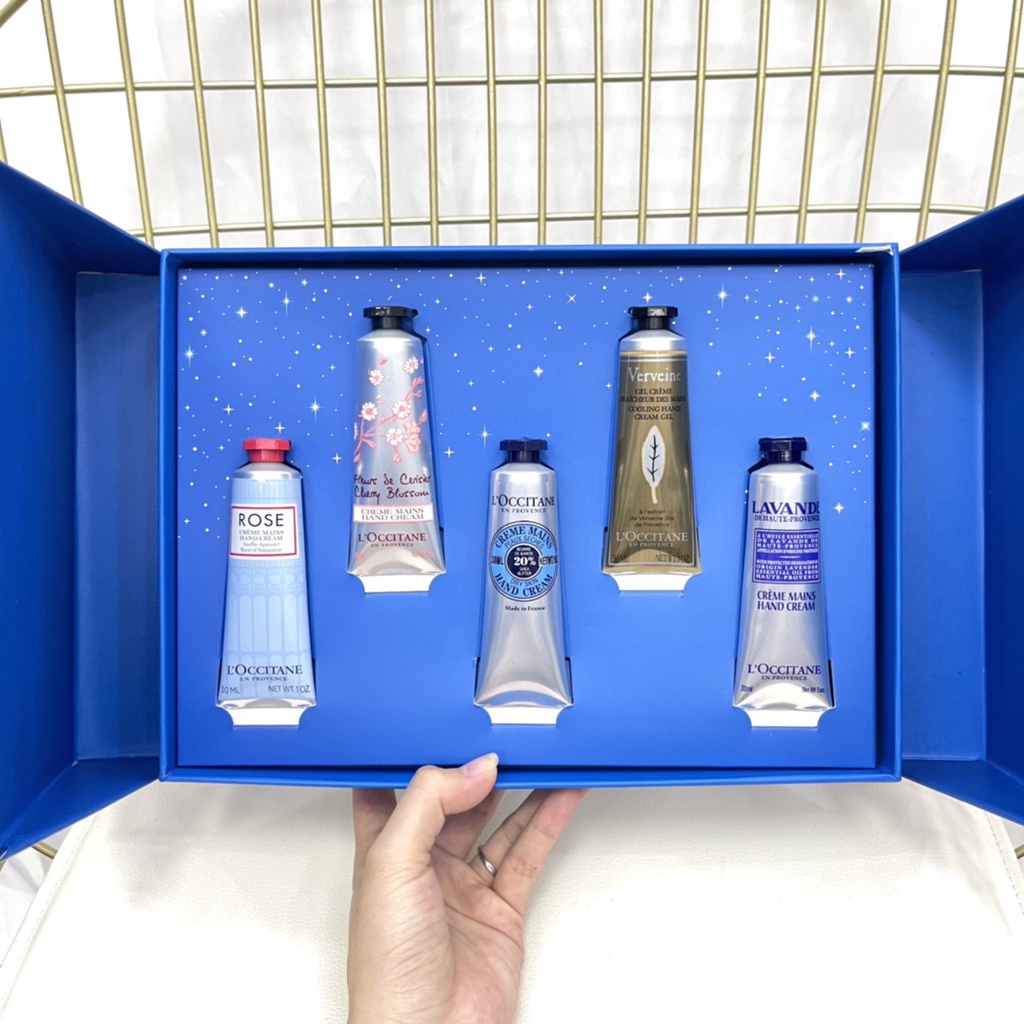 Set 5 Tuýp Kem Dưỡng Ẩm Da Tay L 'Occitane