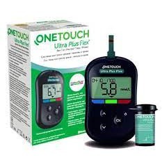 Máy đo đường huyết Onetouch Ultra Plus Flex (tặng kèm 25 que, 100 kim lấy máu, 100 cồn pad)