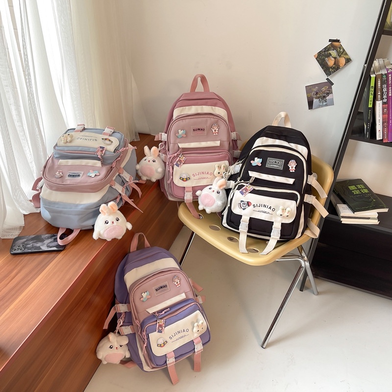 Balo Cỡ Lớn Phong Cách Tối Giản Nhật Bản Cho Nữ