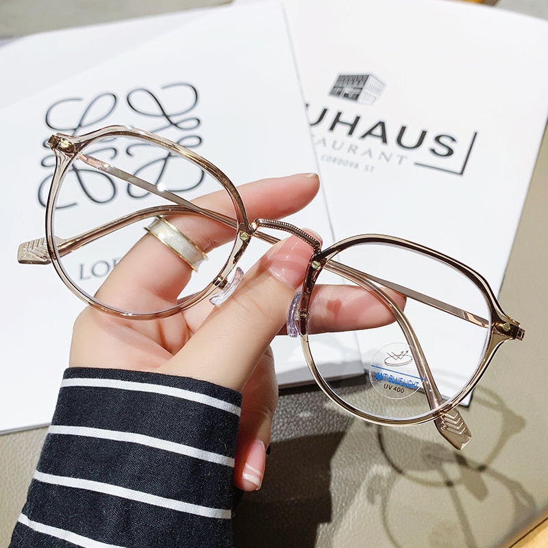 Kính mắt PLAMIS tròng chống tia bức xạ và ánh sáng xanh thay thế được trẻ trung thời trang unisex