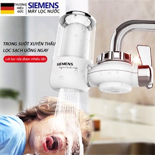 Máy lọc nước tại vòi chính hãng Siemens với lõi lọc Ceramic