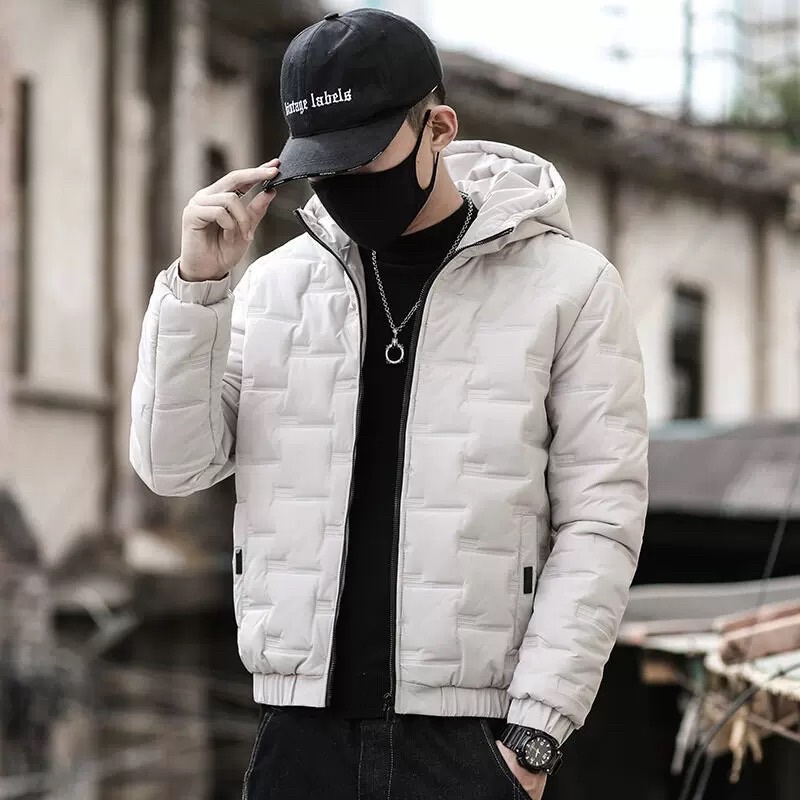 Áo khoác Phao Nam Có Mũ 3 Lớp