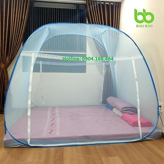 3 Cửa 1m8 x 2m - Mùng Chụp Đỉnh Rộng Cao Cấp Bảo Bảo