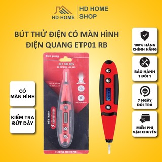 Bút thử thông mạch, bút thử điện có màn hình hiển thị Điện Quang ETP01 RB