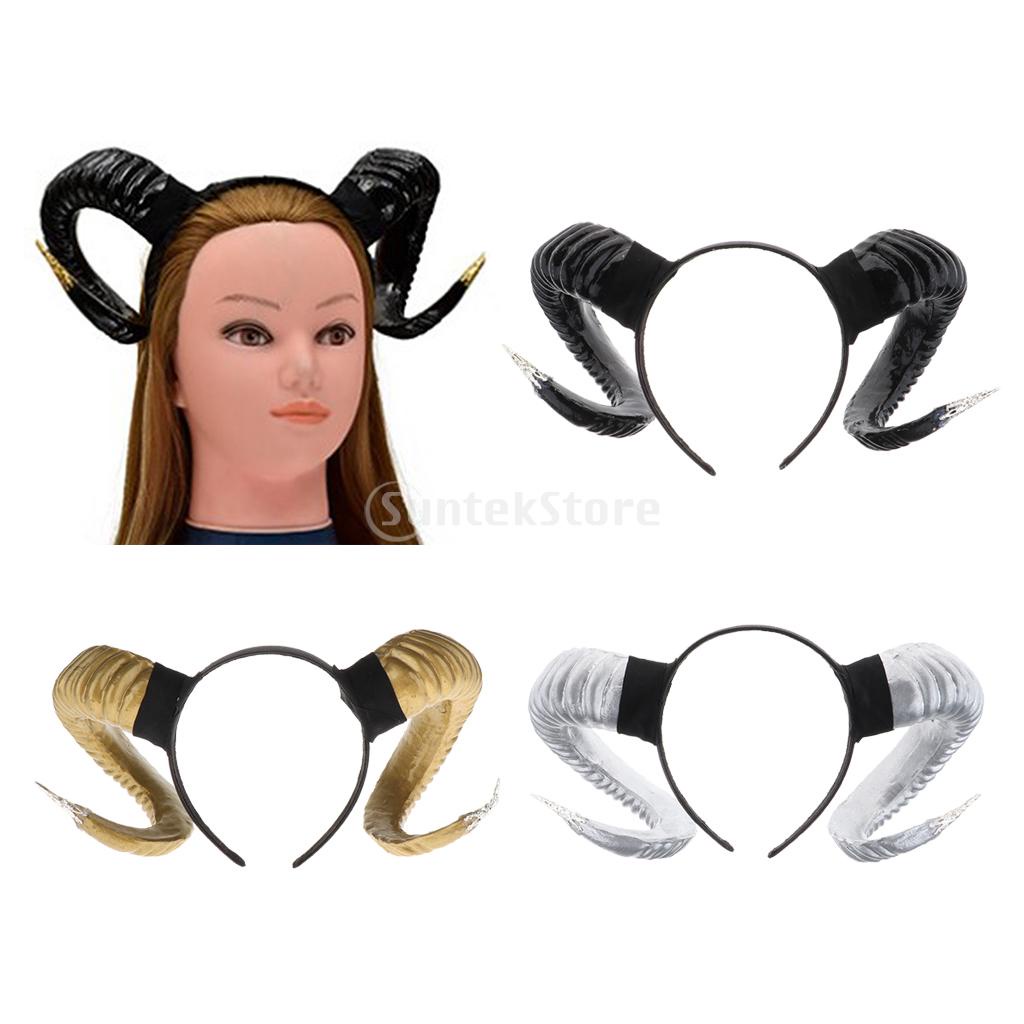 Cài Tóc Hình Sừng Cừu Màu Đen Thời Trang Cho Nữ
