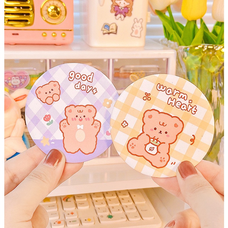 GƯƠNG MINI 1 MẶT CẦM TAY DỄ THƯƠNG