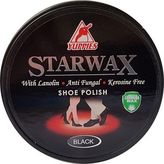 Xi đánh giày đen yuppies star wax shoe polish 48ml-black