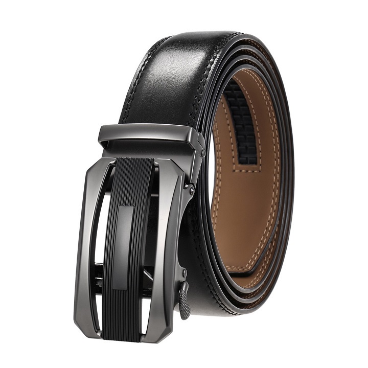 Thắt Lưng Nam Da Bò TL04 Khóa Tự Động Phong Cách Quý Ông Sang Trọng Đẳng Cấp