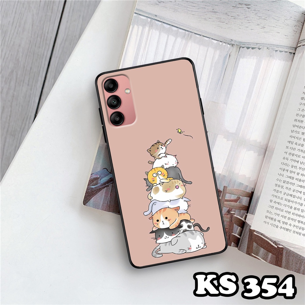 Ốp lưng Samsung A04s - Ốp Samsung Galaxy in hình Cat&amp;Bear - Chất liệu TPU cao cấp