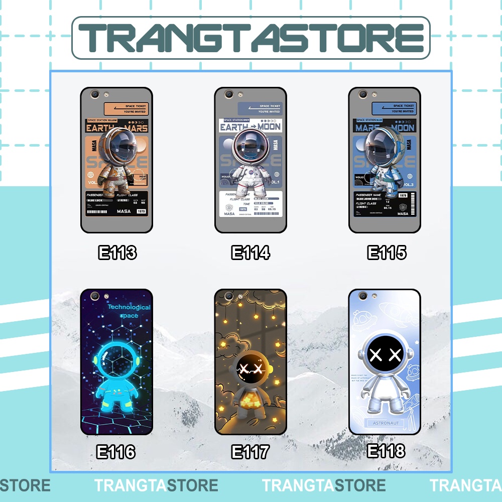 Ốp Oppo F1s / F3 / F3 Plus in hình vũ trụ marvel, astronaut dễ thương