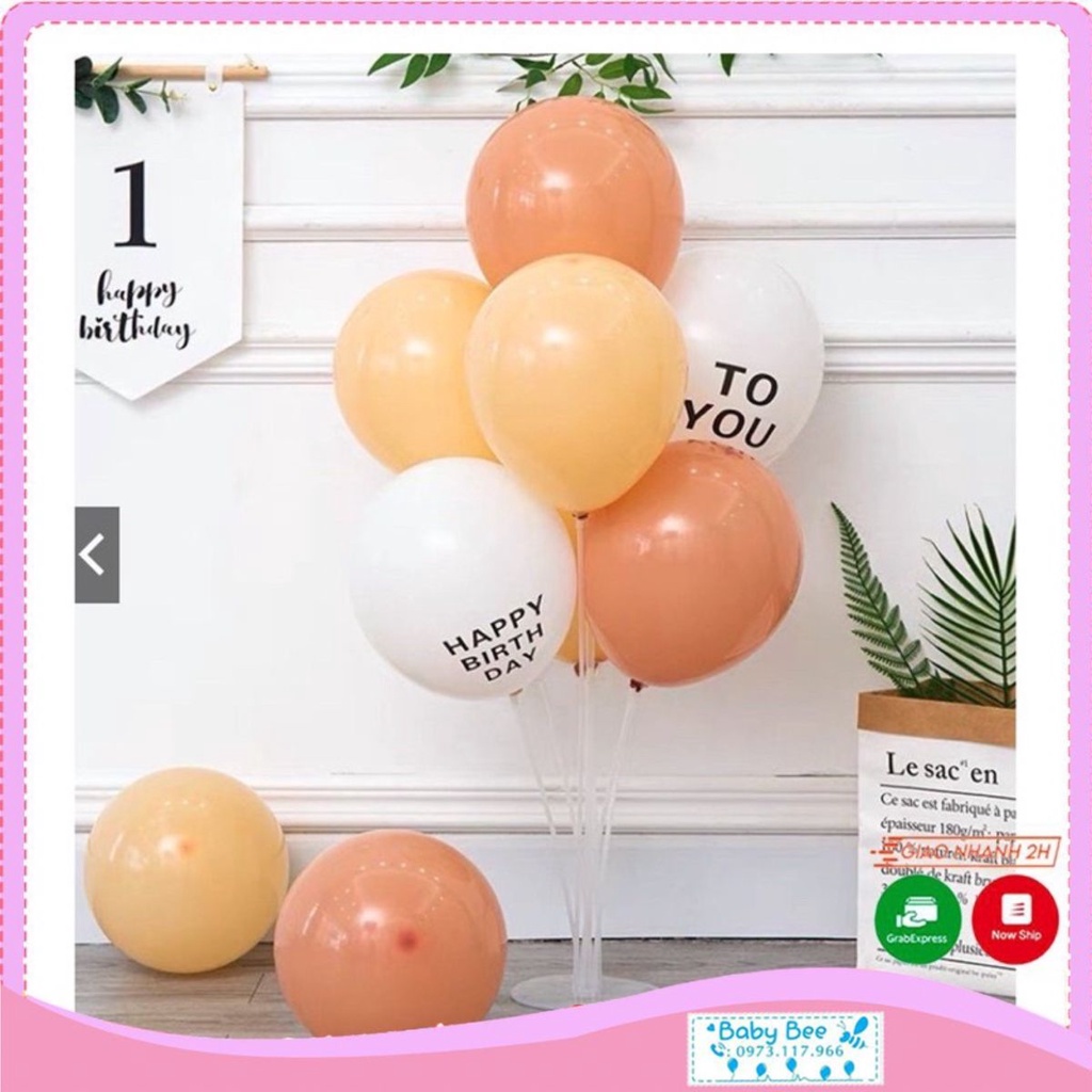 Trụ Mika Bay 70CM Kèm 10 Bóng Cao Su