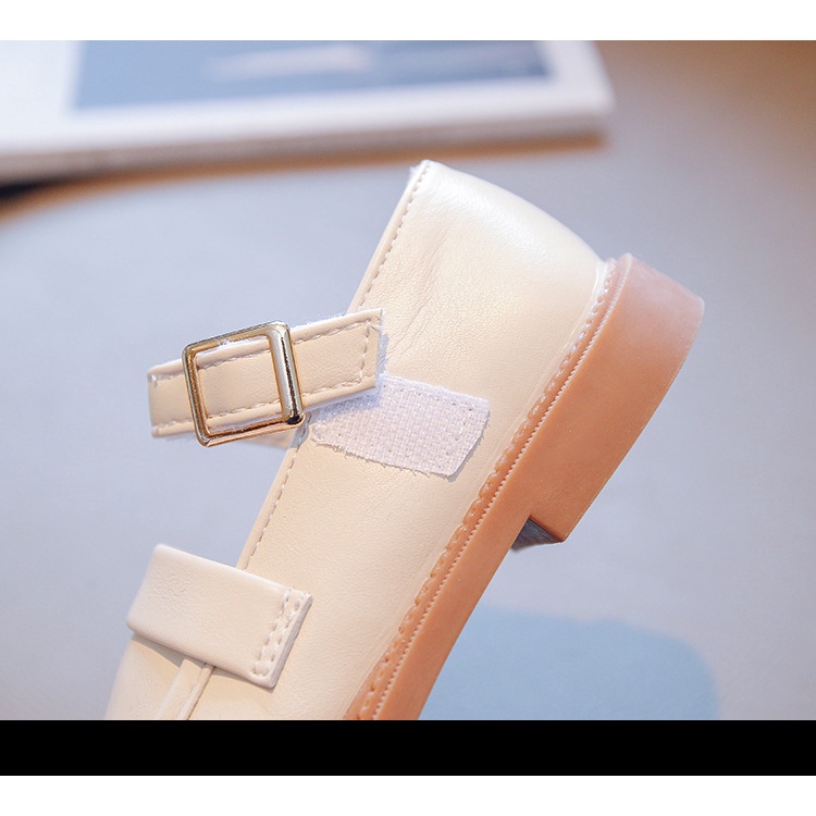 Giày búp bê quai dán da mềm đế êm cho bé gái từ 1-7 tuổi (118) Richkidsstore2021