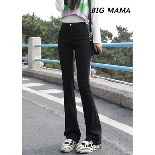 Quần ống loe form dài chất kaki