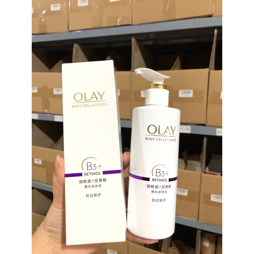 Sữa Dưỡng thể OLAY B3 RETINOL trắng da ngừa lão hóa 250ml nội địa Trung