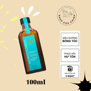 Tinh dầu 100ml moroccanoil dưỡng phục hồi tóc hư tổn khô xơ