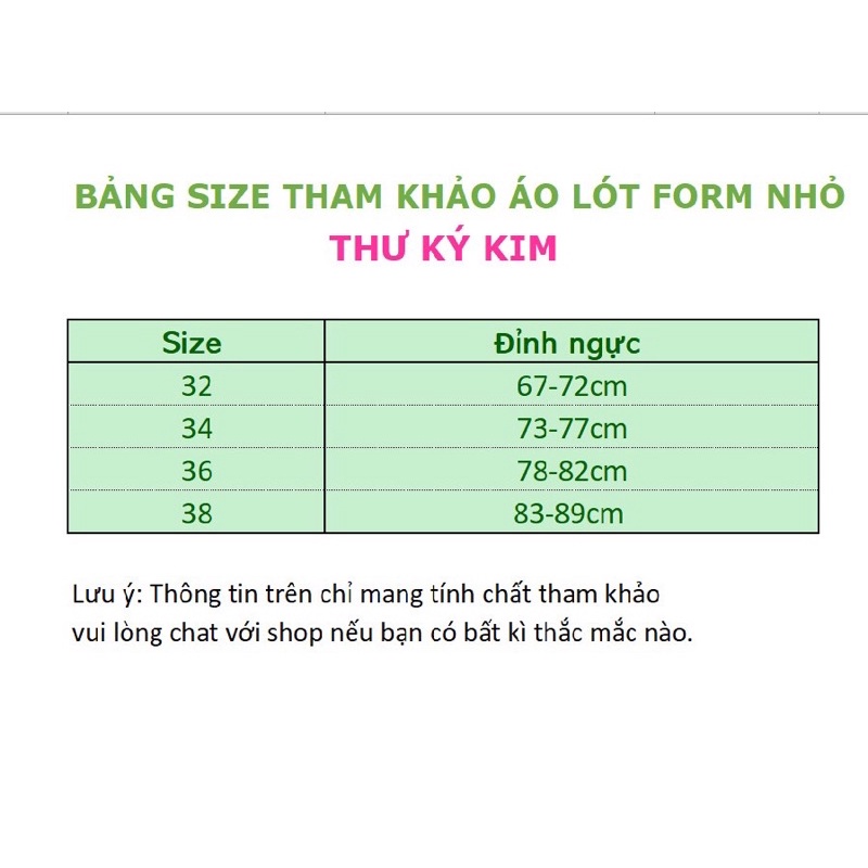 Áo lót cup ngang nâng ngực su đệm bàn tay phối sọc đứng mút dày 3cm có size 38
